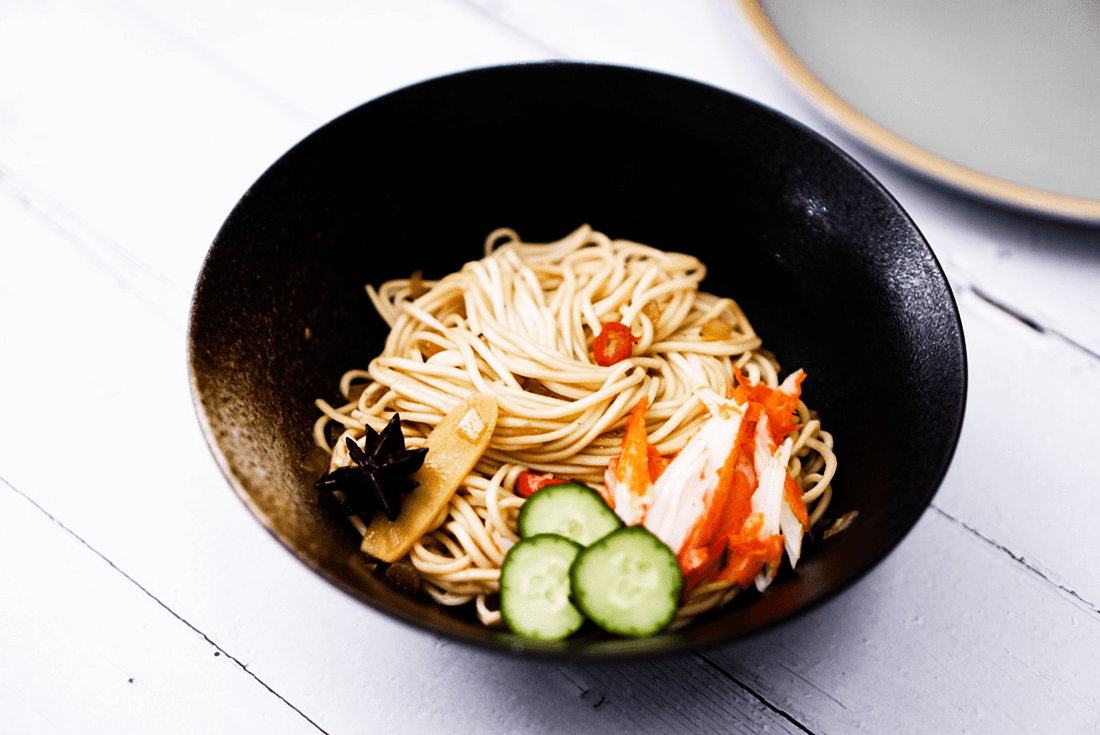 乾拌麵 [V+a開瓶廚房],美食攝影