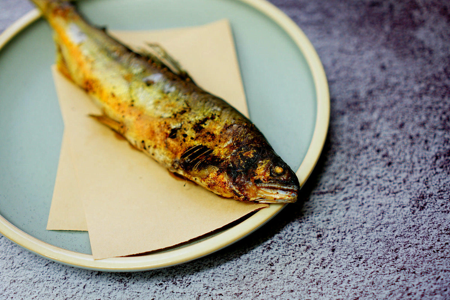 烤香魚 , va開瓶廚房,美食攝影