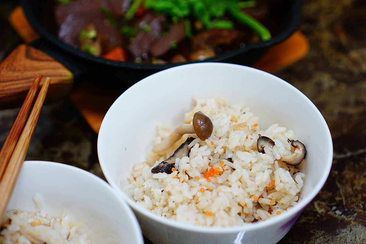 松露香菇炊飯 , va開瓶廚房